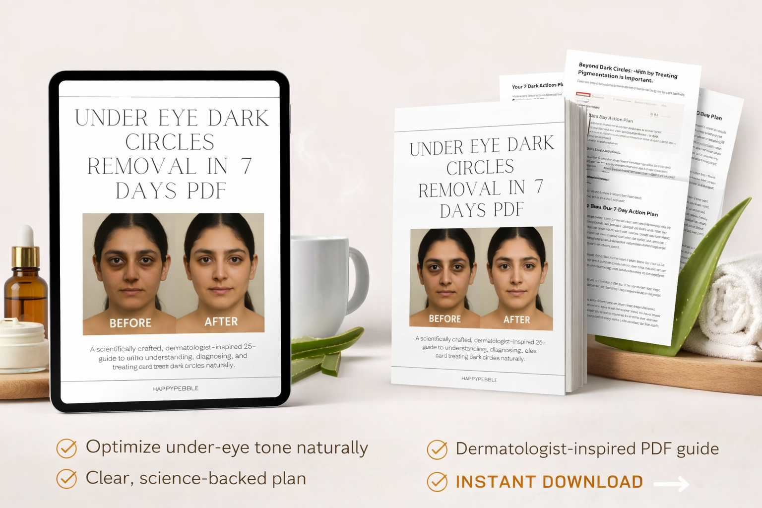 Under Eye Dark Circles Removal in 7 Days – Expert eBook
